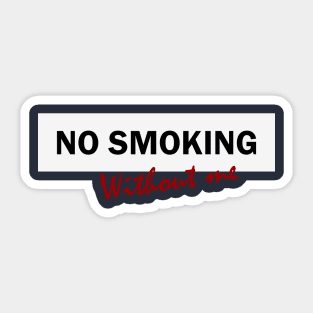 No smoking Sticker